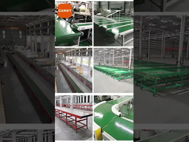 High-Capacity ESD Belt Conveyor Line For Food And Beverage Packaging
