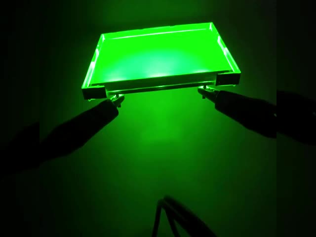スクエアブルーLEDバックライトモジュール モノクロマティック7セグメントLCDディスプレイ LEDバックライト