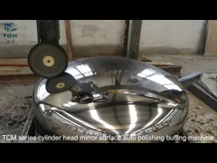 Stainless Steel Cylinder Heads Automatic Mirror Surface Polishing Machine