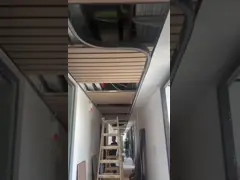 مصباح LED منحني مخصص 60W 3000lm-10000lm منحني مصباح سقف LED