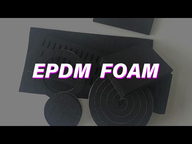 Inoac E-7008 Гумовая пенка EPDM черный водонепроницаемый буферный материал