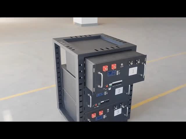 ラック搭載 積み重ねられた太陽光発電の貯蔵 リチウムイオン電池 48V100Ah 家用