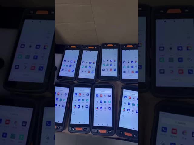 Dispositivo de computador portátil Pda com scanner de códigos de barras NFC para gestão de estoque