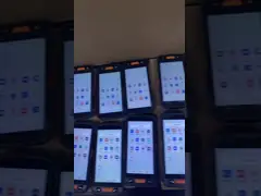 CCD Ekran Barkod Tarayıcısı ve Seçmeli Ön Kamera ile UHF RFID El Okuyucu