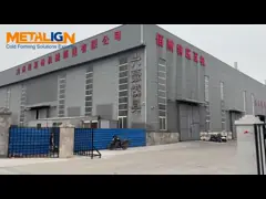 China High Speed Trench Cover Roll Forming Machine With Precision Punching And Flying Saw Cutting supplier