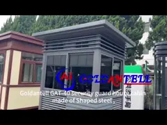 قیمت رقابتی داغ استاندارد بالا طراحی کابین امنیتی زیبا برای فولاد محافظ