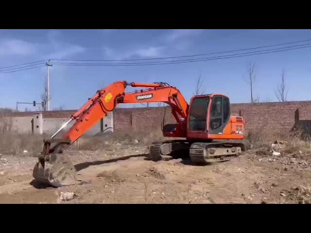 DH130 DX130 ドーザー・ホイール・クローラー・マシン付きの二手掘削機