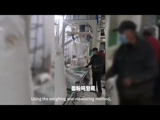 粘土細粒包装機 バルブ 卸荷袋 包装機