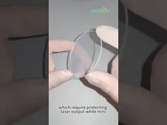 UV Fused Silica Optical Glass Windows 633nm Laser Safety Window