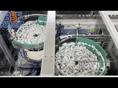 Alimentação de bolinhas vibratórias personalizadas Cobertura insonorizada Peças de tubos de plástico de grande capacidade Alimentação