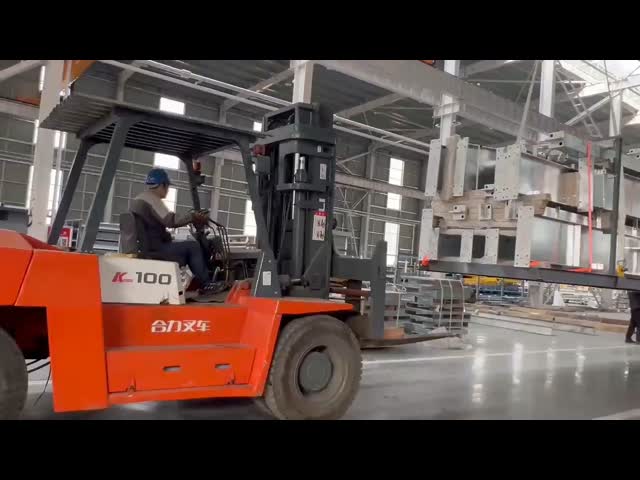 Q355B Q235B Steel Frame Structure Equipment Platform Components Metal Parts