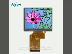 3.5 Zoll TFT-LCD-Modul 54-Pin-LCD-Display mit Auflösung 320x240 RGB-Schnittstelle