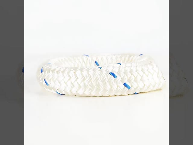 Double Braided Nylon Mooring Rope for Marine Towing and Docking