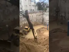 Road Construction Projects Excavator Sliding Boom
