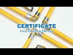 Multilayer Composite Pipe Fittings Brass Pex Al Pex Gas Pipe Press Fittings