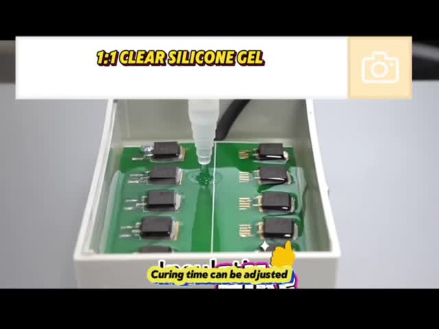 Junction Box Electrical Potting Liquid Silicone Gel Insulation Waterproof Igbt