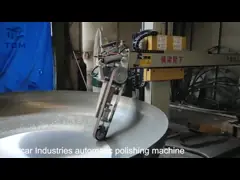 380V 400V 415V Steel Vessel Head Cylinder Cap CNC Polishing Machine Surface Grinder