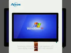 15.6 Zoll 1920x1080 TFT LCD Touch Display Modul mit LVDS-Schnittstelle