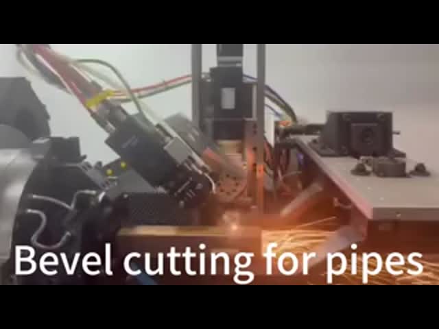 7500KG CNC Fiber Laser Tube Cutting Machine 2000x6000mm