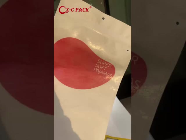 Non Woven Zipper Small Black Pants Booty Pants Ziplock Bag Towel Underwear Leggings Clothing Bag