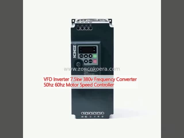 VFD 380v インバーター 5hp 7hp ベクトル制御 変頻駆動 4kw