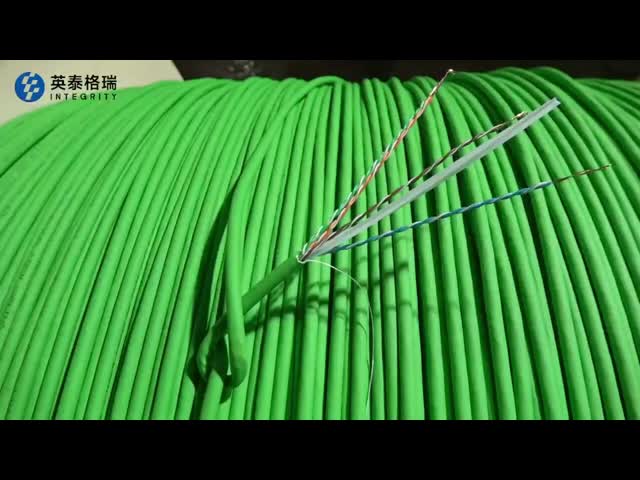 Cat8 SFTP シールドエスネットケーブル 2000MHz 40Gbps 22AWG ネットワーク用純銅