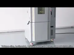 Υπολογιστής Ελέγχου Ατσάλι σταθερό θερμικό σοκ θερμοκρασία υγρασία δοκιμαστικό θάλαμο