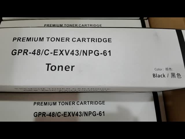 GPR39 NPG55 トナーカートリッジ C-EXV37 NPG61 GPR-48 C-EXV43 カノン向け IR1730 IR1740i IR1750i コピーパウダー
