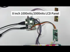 13.3'' Brilho 1000 Cd/m2 Ecrã LCD legível à luz solar Display externo de painel de alta resolução