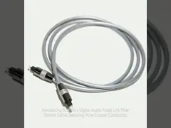 Toslink Cable Optical Fiber  OD5.0 Silver Rope Plated Aluminum Ink Black Shell For Amplifier Soundbar 1.5M 3M 5M