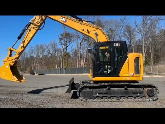 17トンのクローラー掘削機 掘削機 CAT 315 中古掘削機 販売