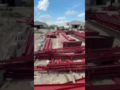 Prefabricated Design Galvanized Frame Fabricated Metal Industrial Construction Building Steel Structure for Industry Warehouse Workshop Hangar Garage