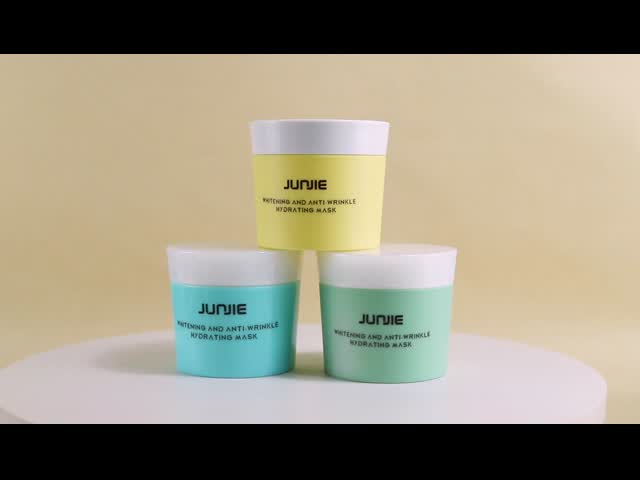 他の化粧品 100ml 200ml オーダーメイド容量 丸いプラスチック化粧品クリームボトル 繰り返し詰め込みとプラスチックキャップ