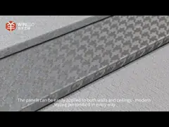 Panneaux en PET Panneaux acoustiques décoratifs Matériaux écologiques pour l'intérieur