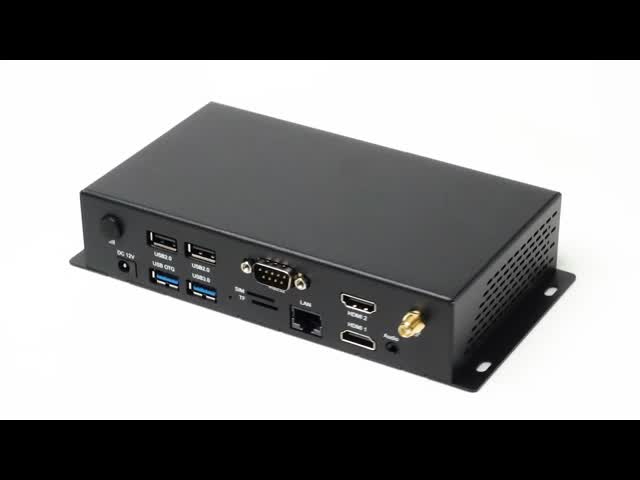 RK3568 HDMIディスプレイと複数のインタラクティブなモードを搭載した四コアAndroidメディアプレーヤー