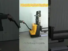 1.5 Tonnen 3 Meter Batterie Vollelektrische Palettenstapler für Lager