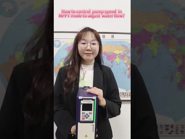 99.999% MPPT VFD ソーラーポンプ インバーター ネットワークと太陽光発電のためのハイブリッドモード