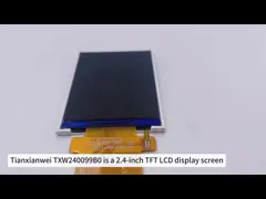 2.4'' Customized 240x320res MCU Interface Hight Birhgtness TFT LCD Display
