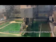 VDD 5V Negative LCD Display White 12 O'Clock Thermostat LCD Display