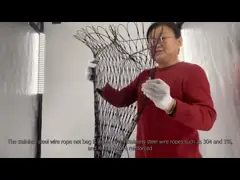 China Stainless Steel Zoo Enclosure Aviary Wire Netting 1m Roll Width Anti Rust supplier