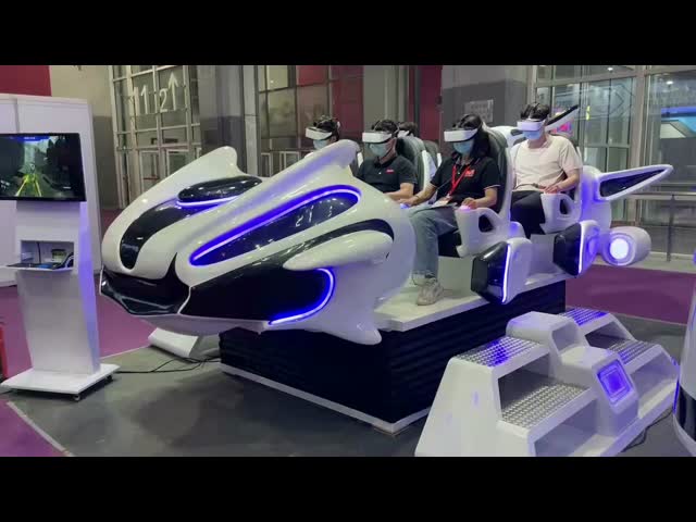 ドリームランド オリジナル ガラス繊維素材 バーチャルリアリティ 9D VR マシンチェア 6人座 シアター設備販売