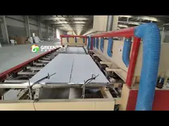 Le PVC filment le film de la ligne de revêtement/PVC pour la machine de Lamintion de panneau de gypse
