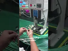 Data Center Multi Mode MTP MPO Cable Om4 Flat , Fiber Optic Patch Cable Assembly