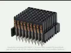 Connectors 925-169J-51P 50Ω SMPM Straight PCB Smooth Bore Jack End Launch