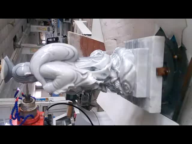 Stone Building Railing Bas Relief Wood Carving CNC Control Custom