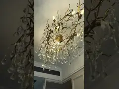 Simplicity Tree Branch Chandelier Lighting Fixture G9 ประหยัดพลังงาน