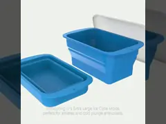 2kg Silicone Ice Block Maker For Home Thicker Big Ice Cube Tray Reusable Athletes Cold Plunge Accessories BPA Free Ice Maker