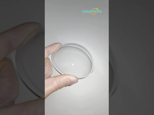 水中写真のための弾力性のある傷の光学ガラス レンズのドーム