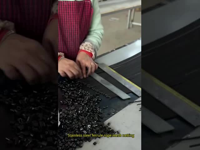 ステンレス・スティール・フェール・ロープ・メッシュ・ネット