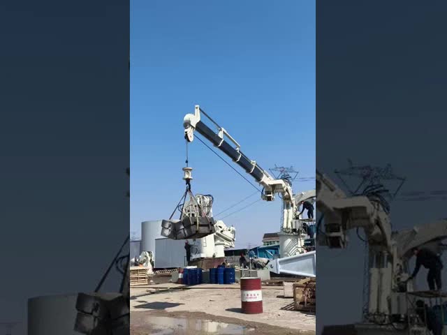 22M Marine Knuckle Boom Crane